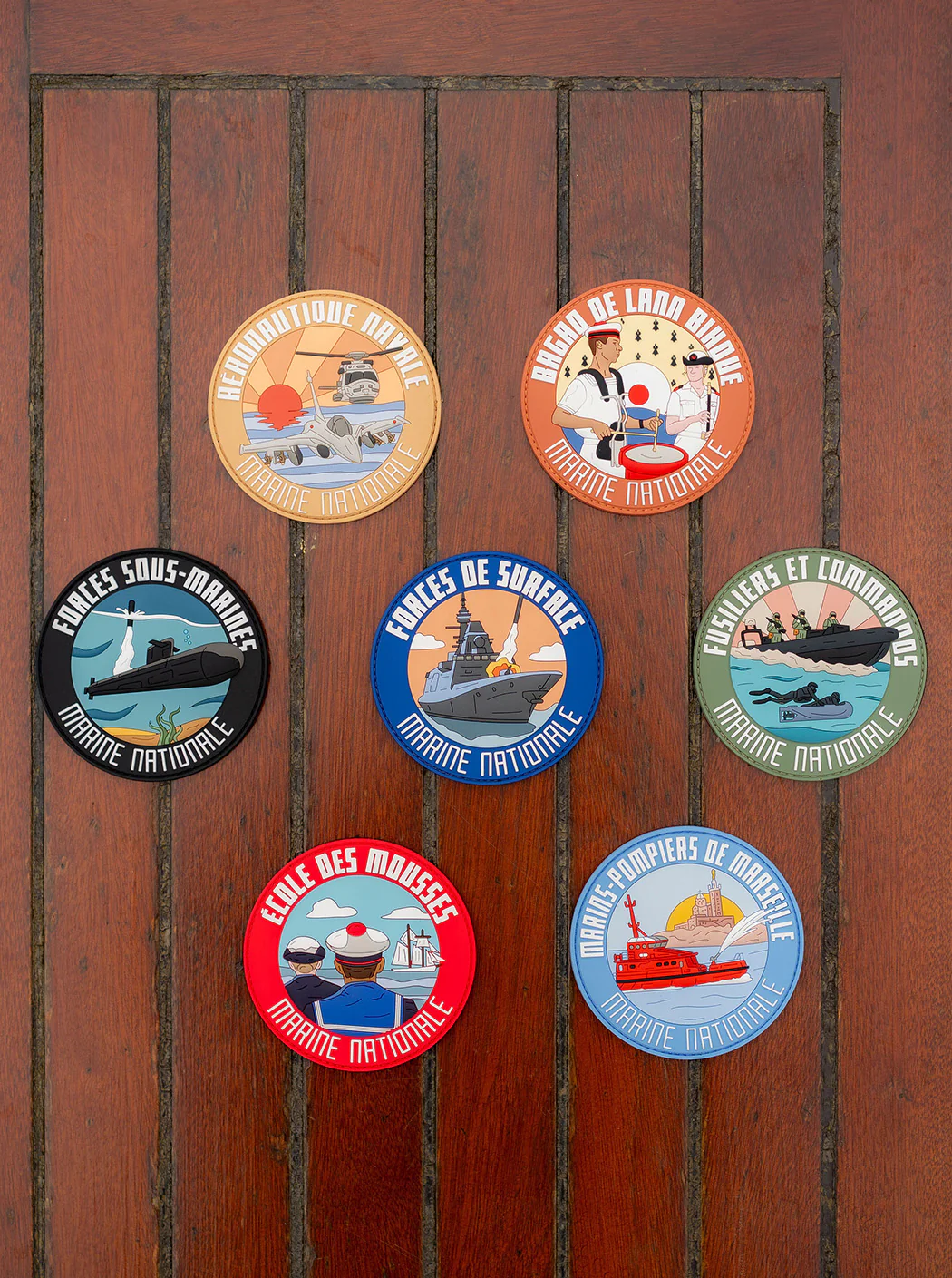 Patch PVC « Marins-pompiers de Marseille » - Image 4