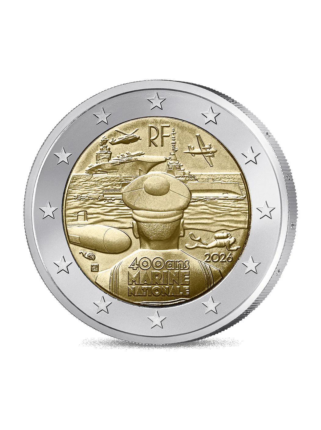 Pièce de monnaie BU « Marine nationale » - Image 3